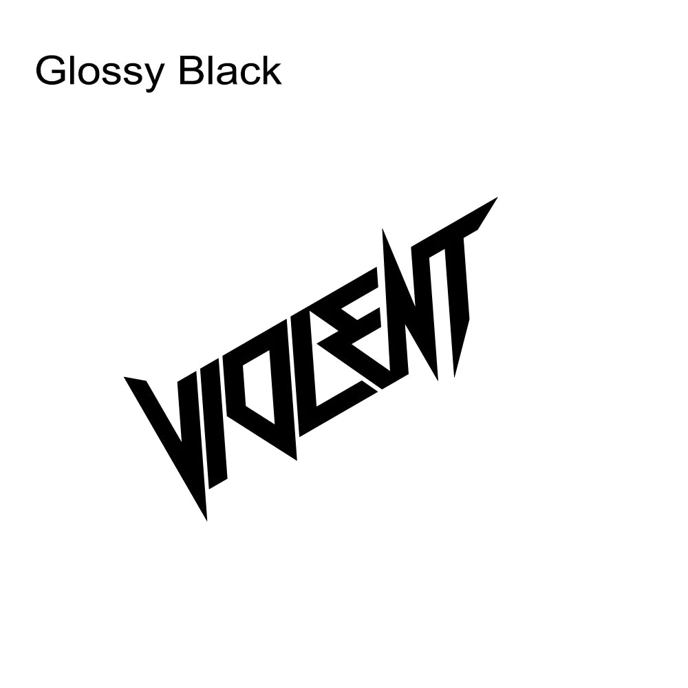 VIOLENT Car Stickers