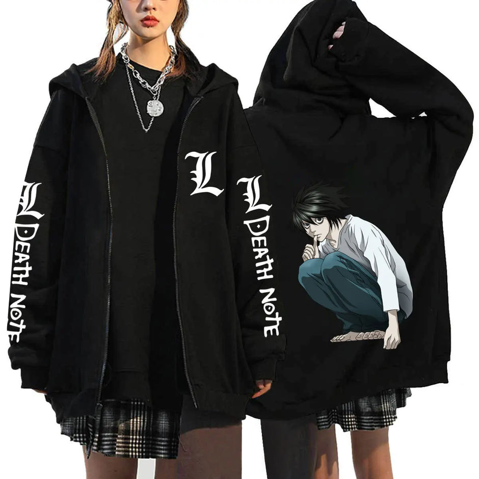 Death Note Printed Hoodie