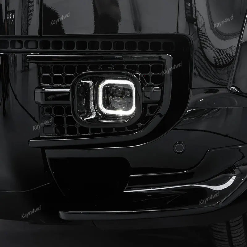 Off Road 4x4 Front Square DRL LED Fog Light Daytime Running Lamp For 2020-2025 Land Rover Defender 90 110 130