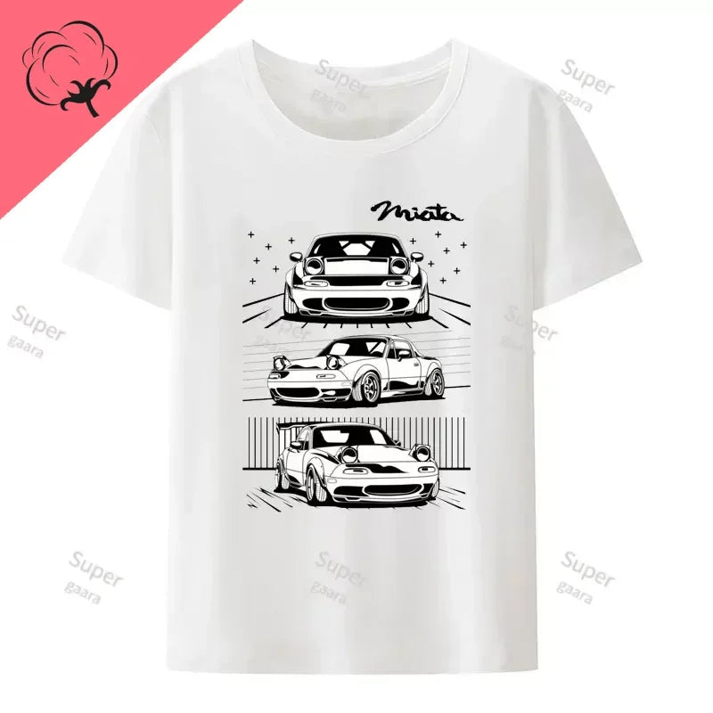 Initial D JDM Miata MX5 Graphic T-Shirt