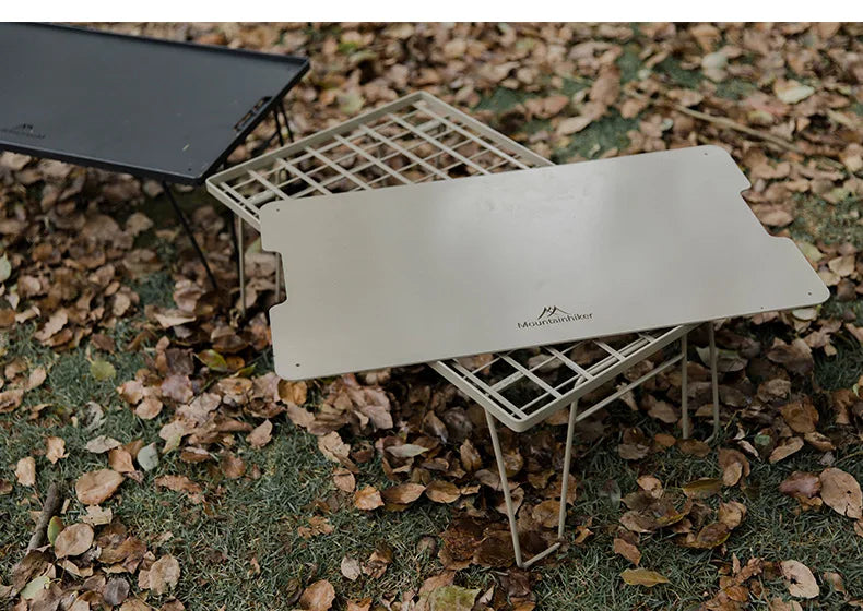 MOUNTAINHIKER Telescopic Folding Round Table