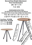 MOUNTAINHIKER Telescopic Folding Round Table