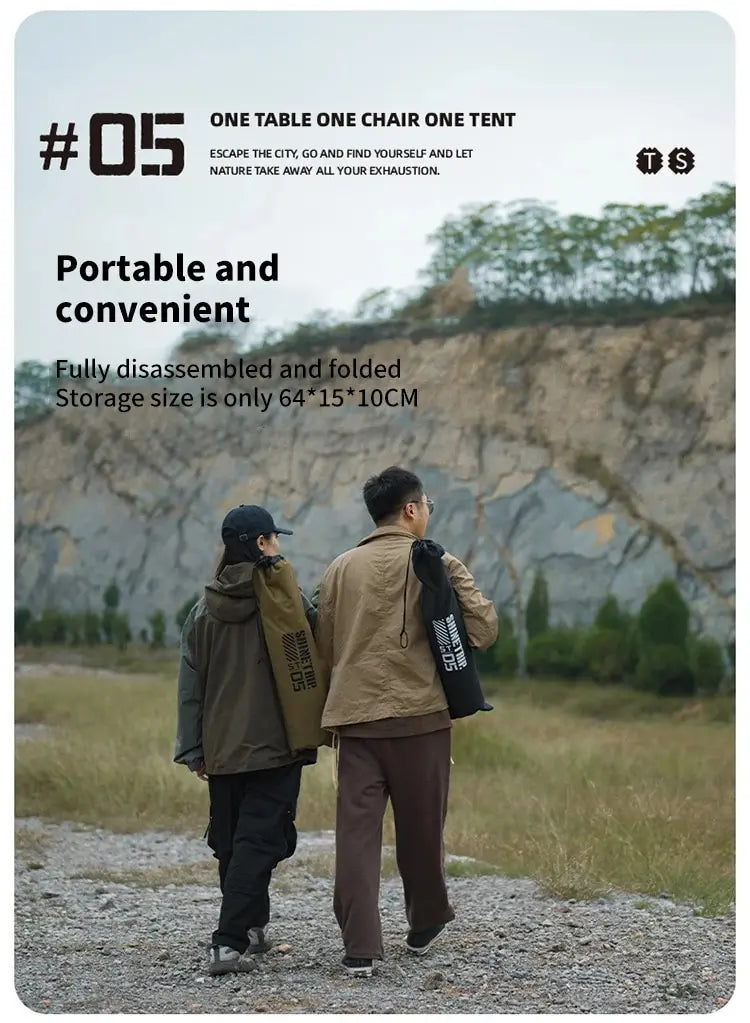 ShineTrip Outdoor Tactical Camping Chair