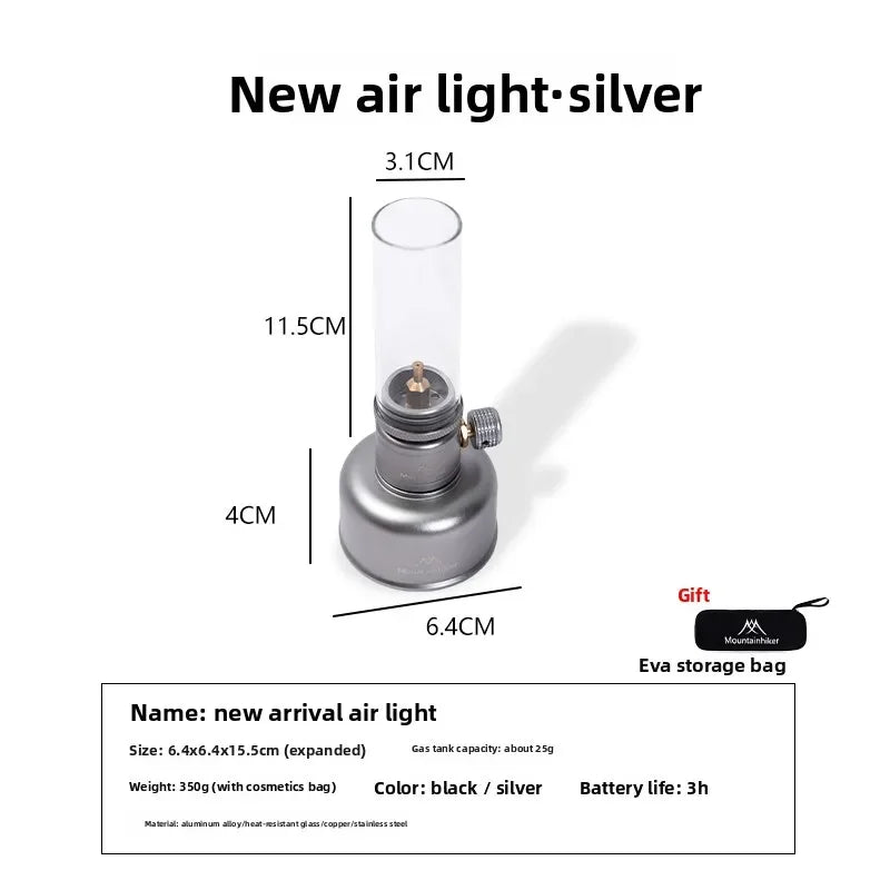 MOUNTAINHIKER Outdoor Camping Gas Lamp Set