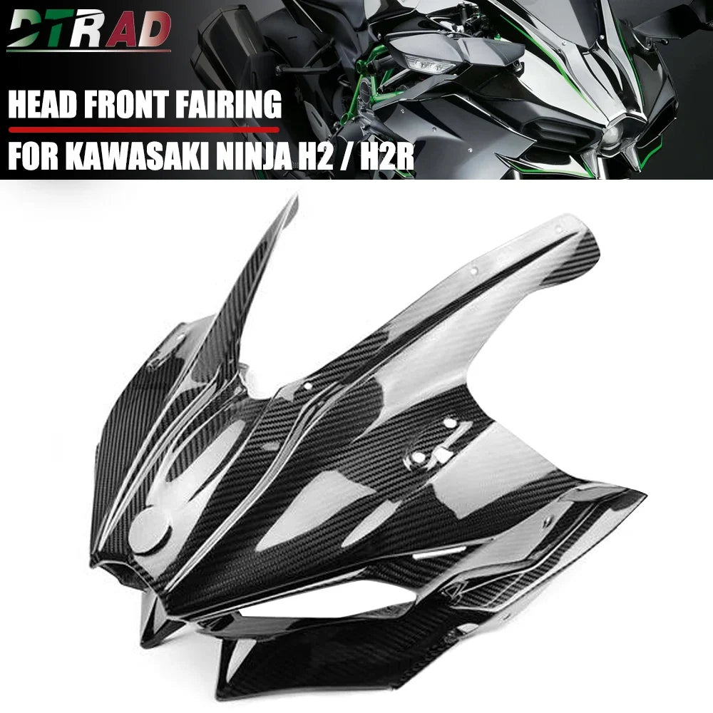 Kawasaki Ninja H2/H2R (2015–2024) Carbon Fiber Front Kit