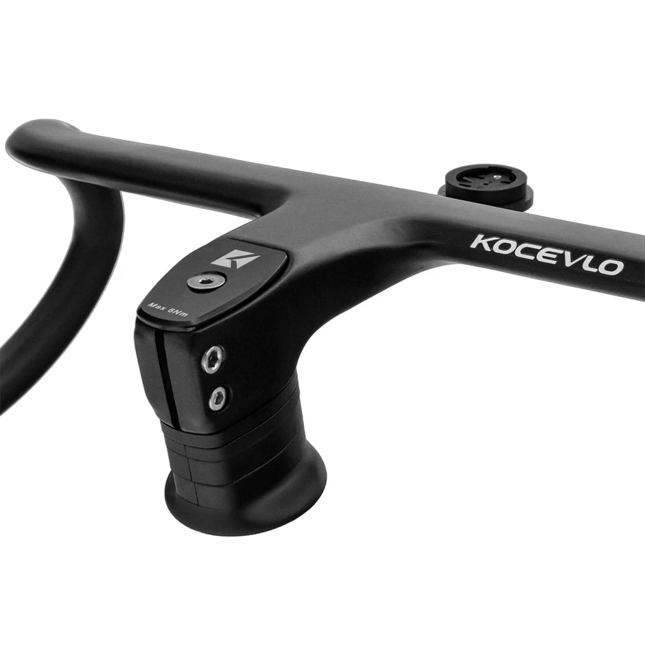 KOCEVLO X01 Full Carbon Fiber Road Bike Stem & Integrated Handlebar