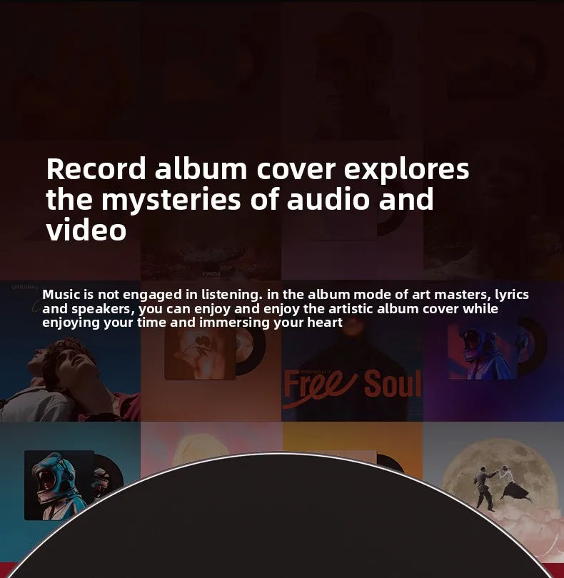 Art Master S Floating Lyrics Speaker Vinyl