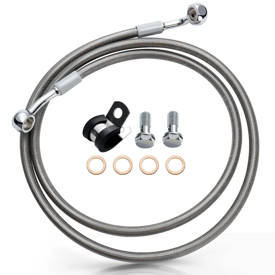 Stainless Steel Braided Brake Lines for Harley 2004-Up