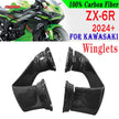 Real Carbon Fiber For Kawasaki ZX6R ZX-6R 636 2024 Pure