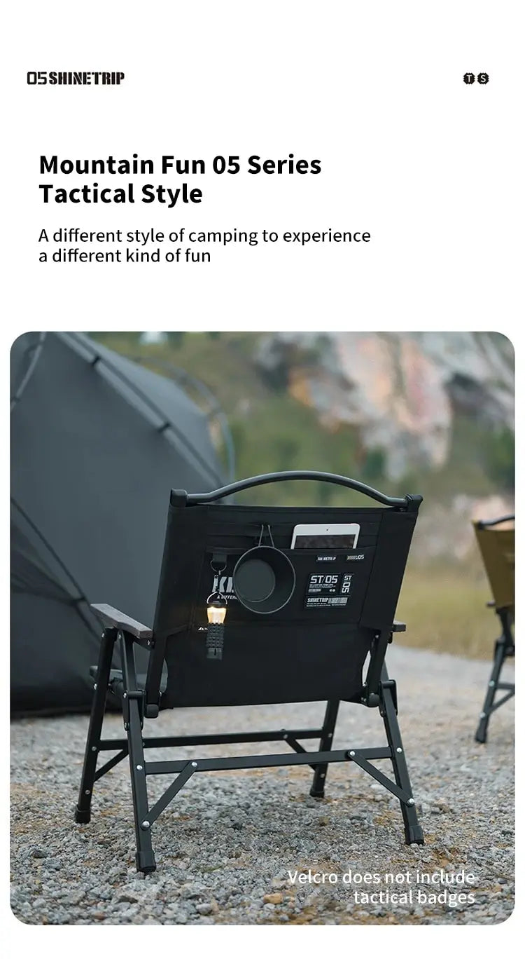 ShineTrip Outdoor Tactical Camping Chair