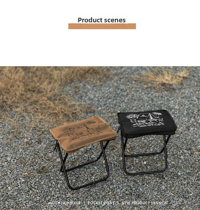 MOUNTAINHIKER C Portable Folding Stool Ultra-light