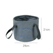 MOUNTAINHIKER Outdoor Foldable 10L Round Bucket Storage Bag