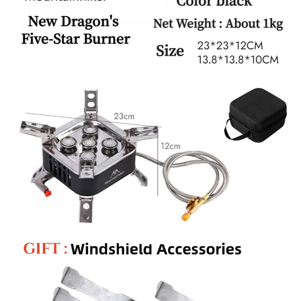 MOUNTAINHIKER 15800W 19800W Camping Gas Stove