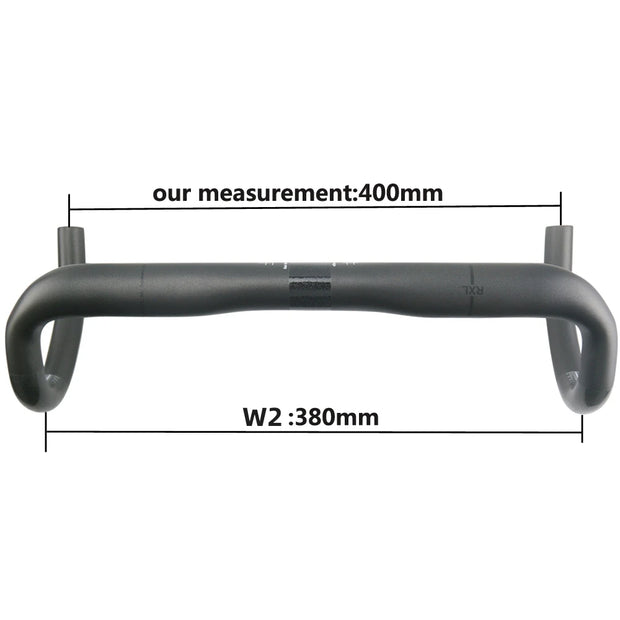RXL SL Carbon Drop Bar Road Bike Handlebar – 31.8mm, 380–440mm