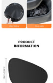 SEAMETAL Car Side Window Sunshade Protection  UV Blocking