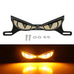 1 Set Motorcycle LED License Plate Decorative Lights