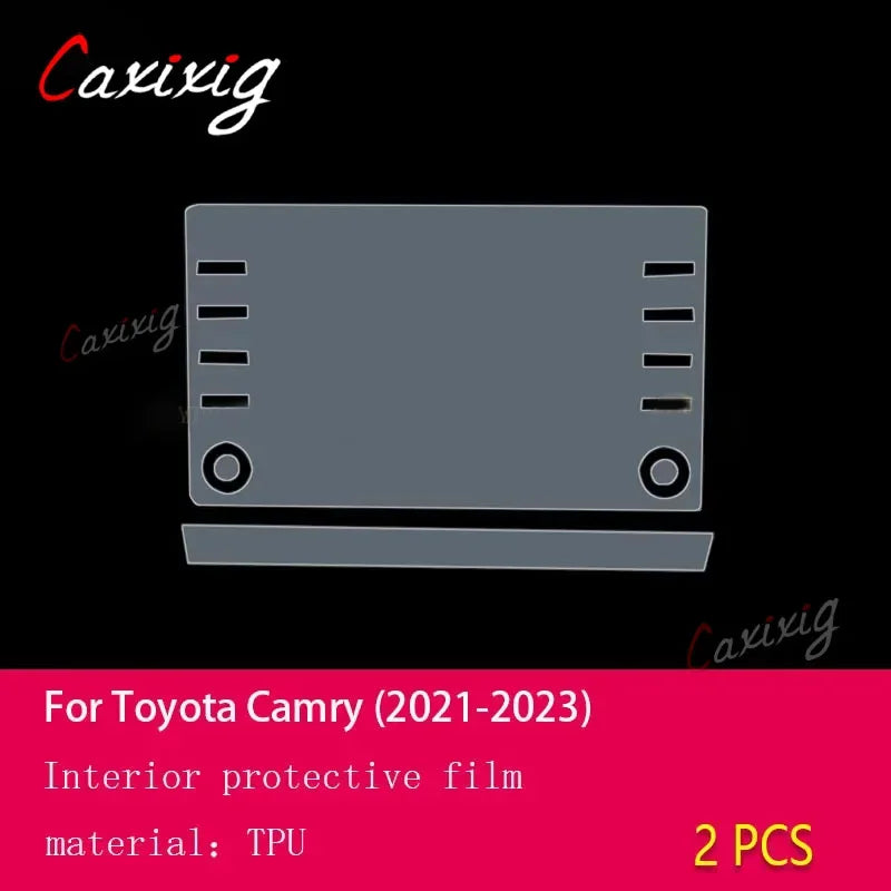 Toyota Camry 2021–2023 Center Console TPU Protective Film