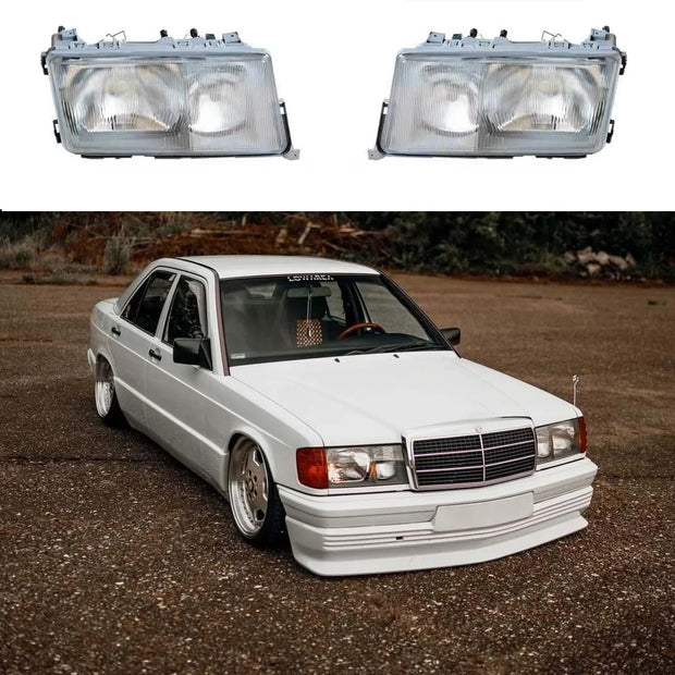 Mercedes-Benz E-Class W201 190E Headlight (1982–1993)
