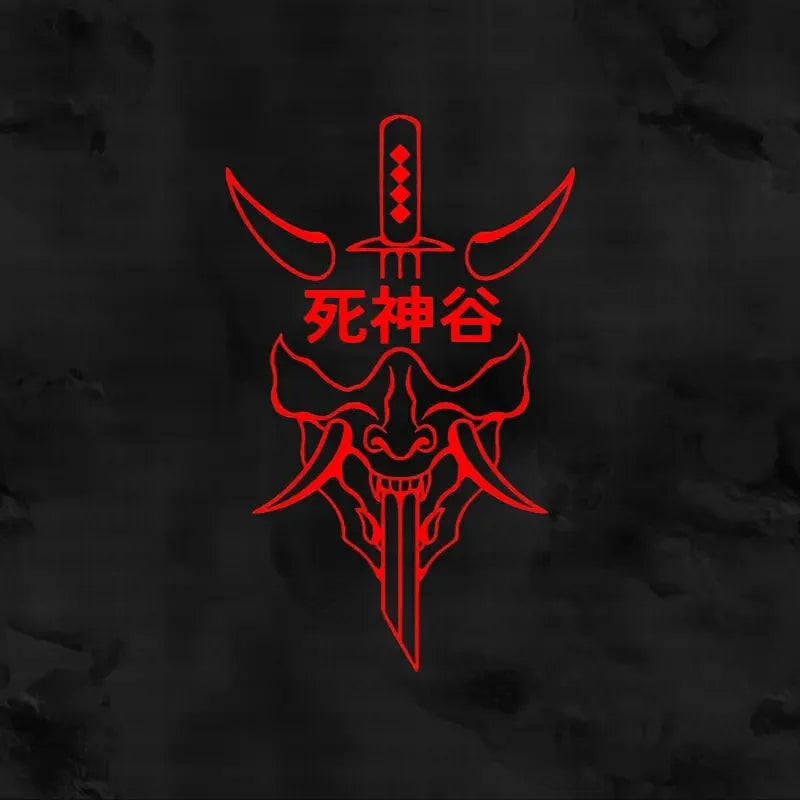JDM Valley of Death Car Stickers