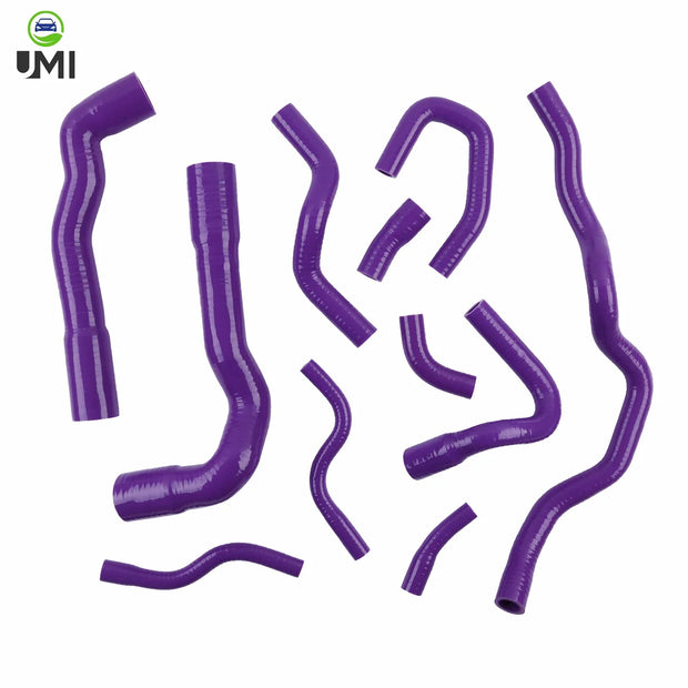 11PCS 3PLY For BMW E36 323i 325i 325iX 328i M3 1992-1999 Silicone Radiator Pipe - INTAKE SYSTEM - Droppi UAE