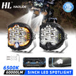 HL Side Shooter 5inch LED 6500K  4x4 Truck Fog Light 12V 24V