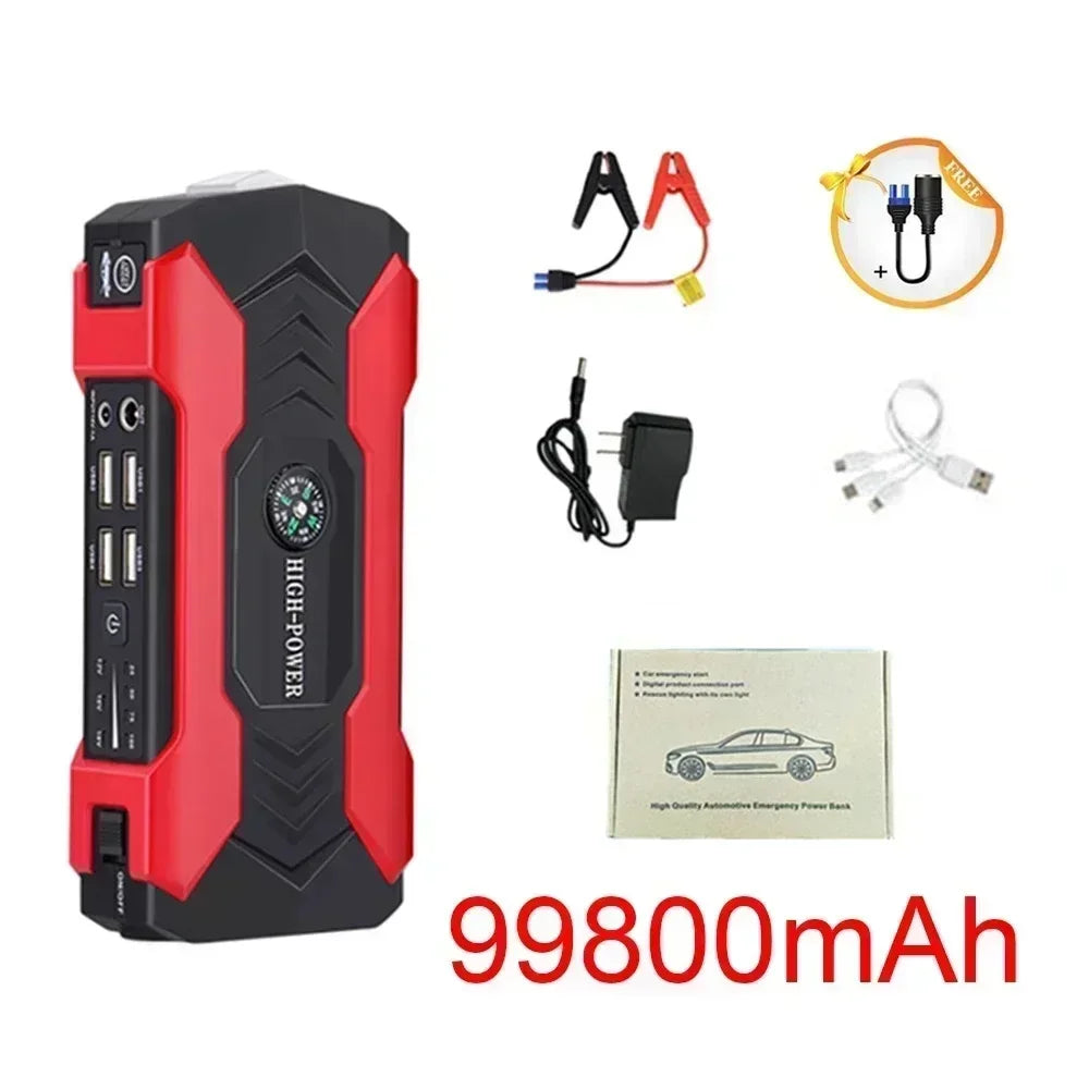 Car Jump Starter 3000A Power Bank and light