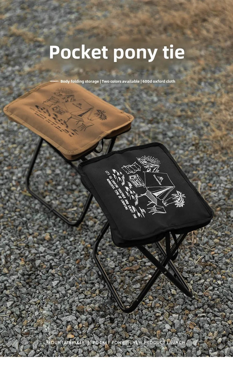 MOUNTAINHIKER C Portable Folding Stool Ultra-light
