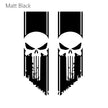 Ghost Pattern Stickers Universal Car Tail Decoration Decals Compatible with RAM GMC F-150 Hilux Frontier Isuzu Pickup trucks