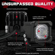 Pair 2 LED Fog Driving 4x4 Off Road Lights