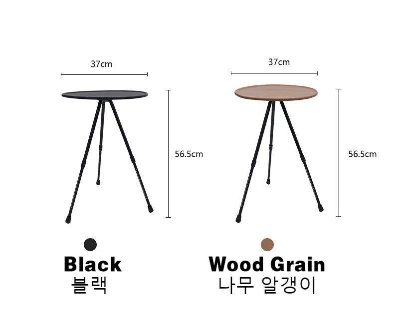 MOUNTAINHIKER Telescopic Folding Round Table
