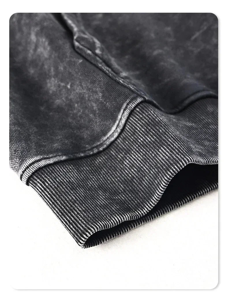 Retro Gothic Graphic Hoodie