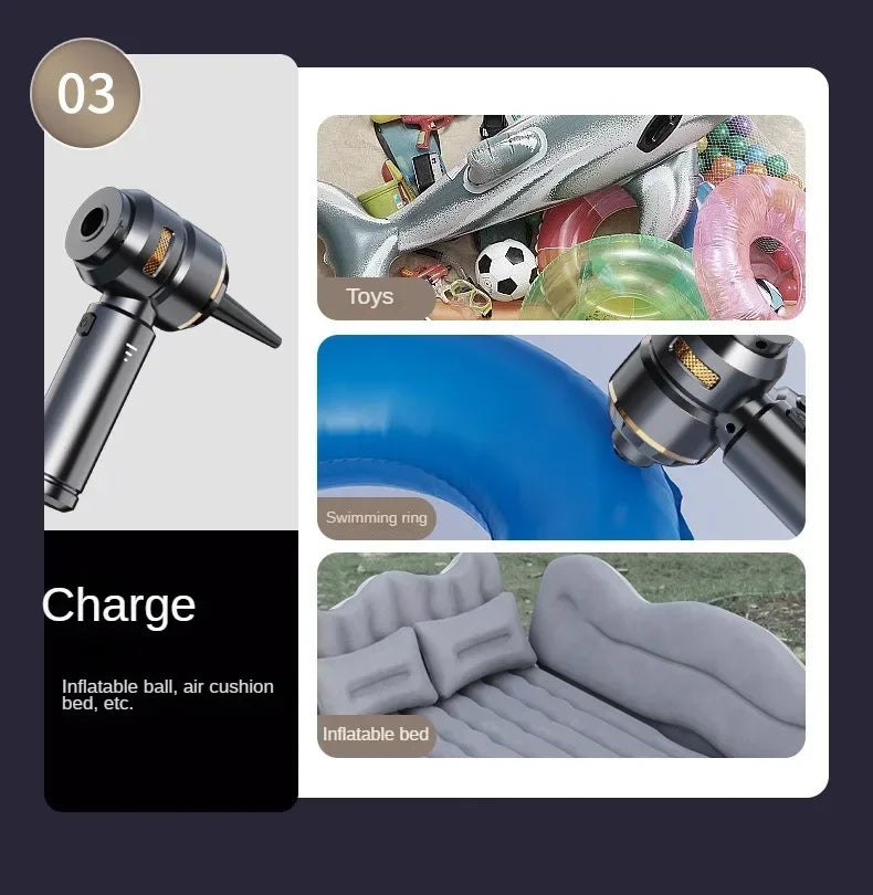 Car Vacuum Cleaner High Power Portable Handheld