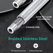 Stainless Steel Braided Brake Lines for Harley 2004-Up