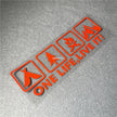One Life Live it Camping Outdoor Enthusiast Car Sticker
