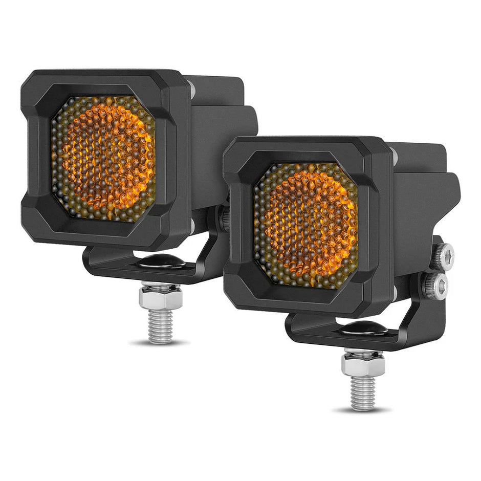Pair 2 LED Fog Driving 4x4 Off Road Lights
