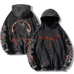 Gothic Vintage Washed Hoodies