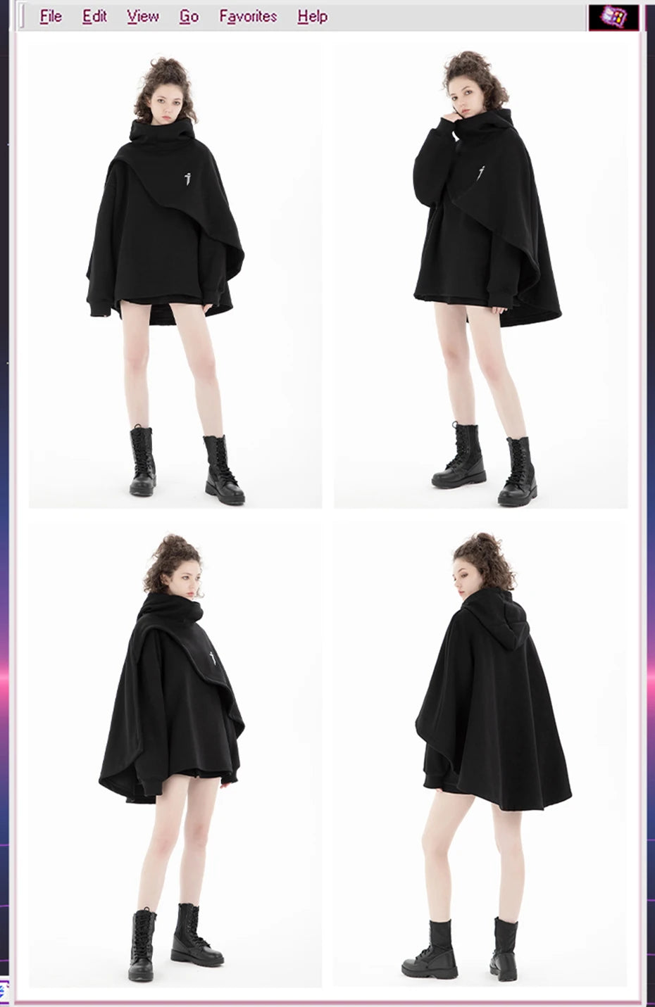 ARENS Fashion Cloak Hoodies