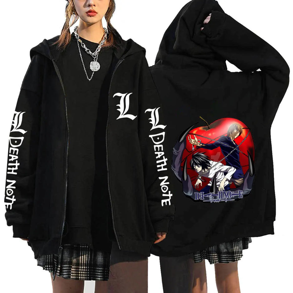 Death Note Printed Hoodie