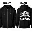 Relaxed Fit Men Autumn Hoody My Mom Thinks I'm Special