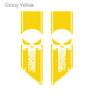 Ghost Pattern Stickers Universal Car Tail Decoration Decals Compatible with RAM GMC F-150 Hilux Frontier Isuzu Pickup trucks