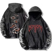 Gothic Vintage Washed Hoodies