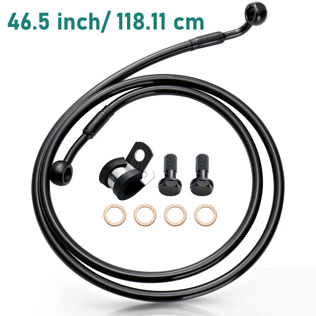 Stainless Steel Braided Brake Lines for Harley 2004-Up