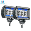 MICTUNING 2PCS LED Waterproof Off Road Lights