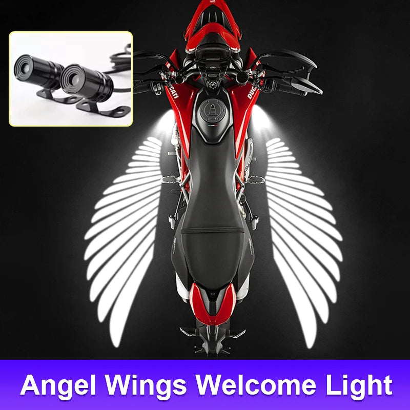 2PCS Angel Wings Light For Motorcycle