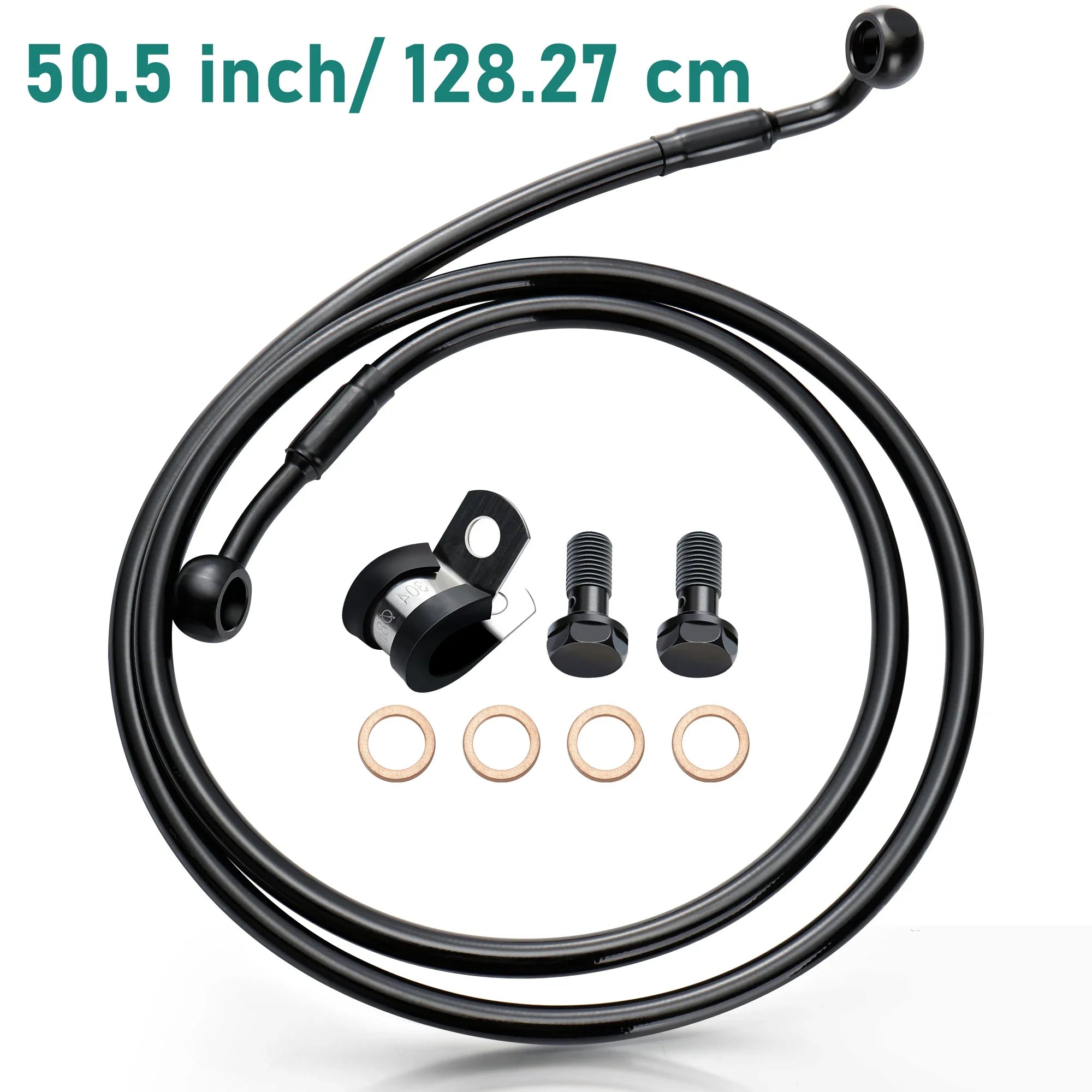 Stainless Steel Braided Brake Lines for Harley 2004-Up