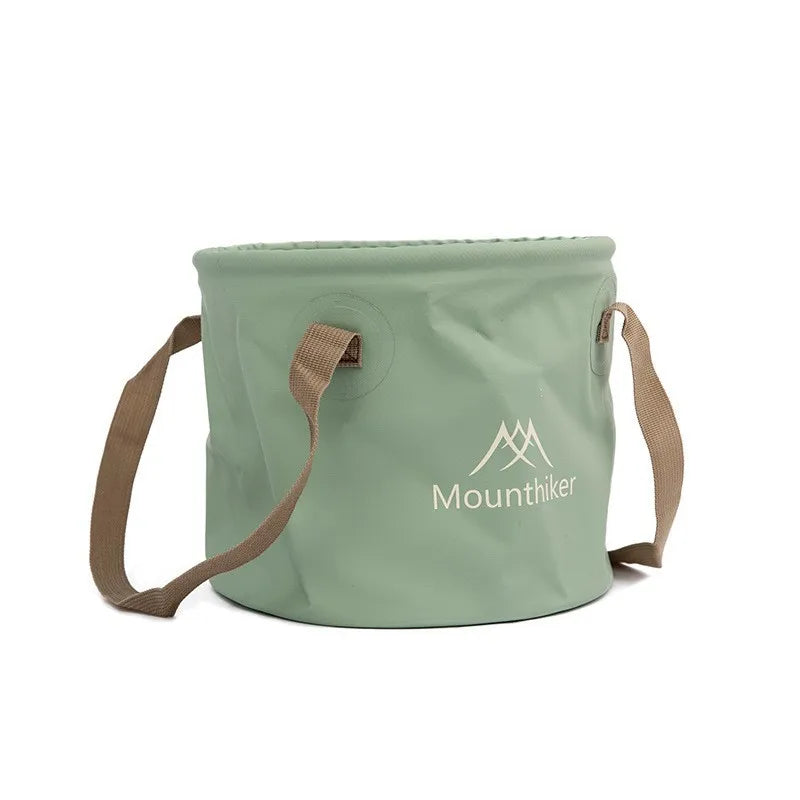 MOUNTAINHIKER Outdoor Foldable 10L Round Bucket Storage Bag