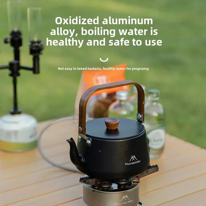 MOUNTAINHIKER 1.1L Camping Teapot & Coffee Pot