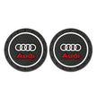 Audi Car Coaster Cup Holder Anti-Slip Pad – Silica Gel Waterproof