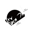 Car Sticker BOO GHOST PEEKER Vinyl Decal