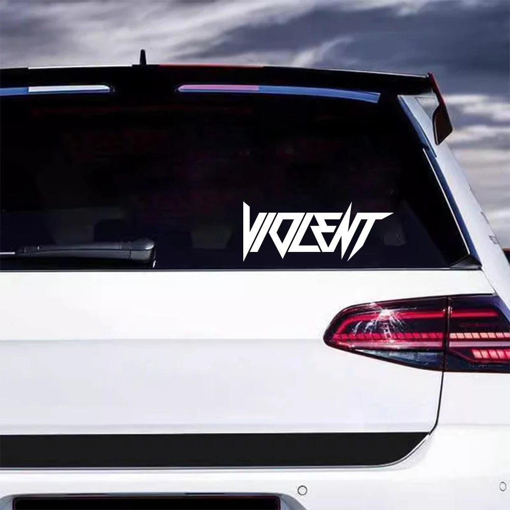 VIOLENT Car Stickers